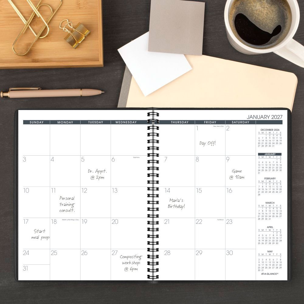 2026 At-A-Glance 70-120-05 Monthly Planner, 7 x 8-3/4″
