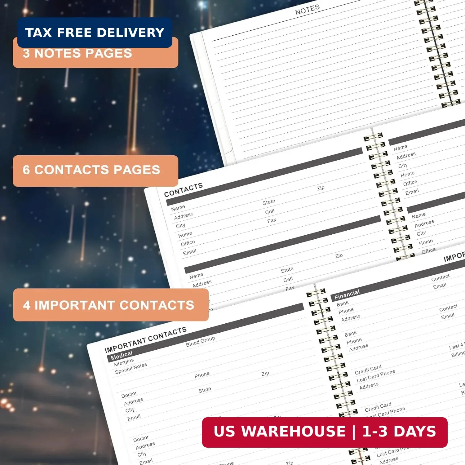 Monthly Planner 2026-2028 – 2 Year Planner 2026-2028, Jul.2026 – Jun.2028, 9″ x