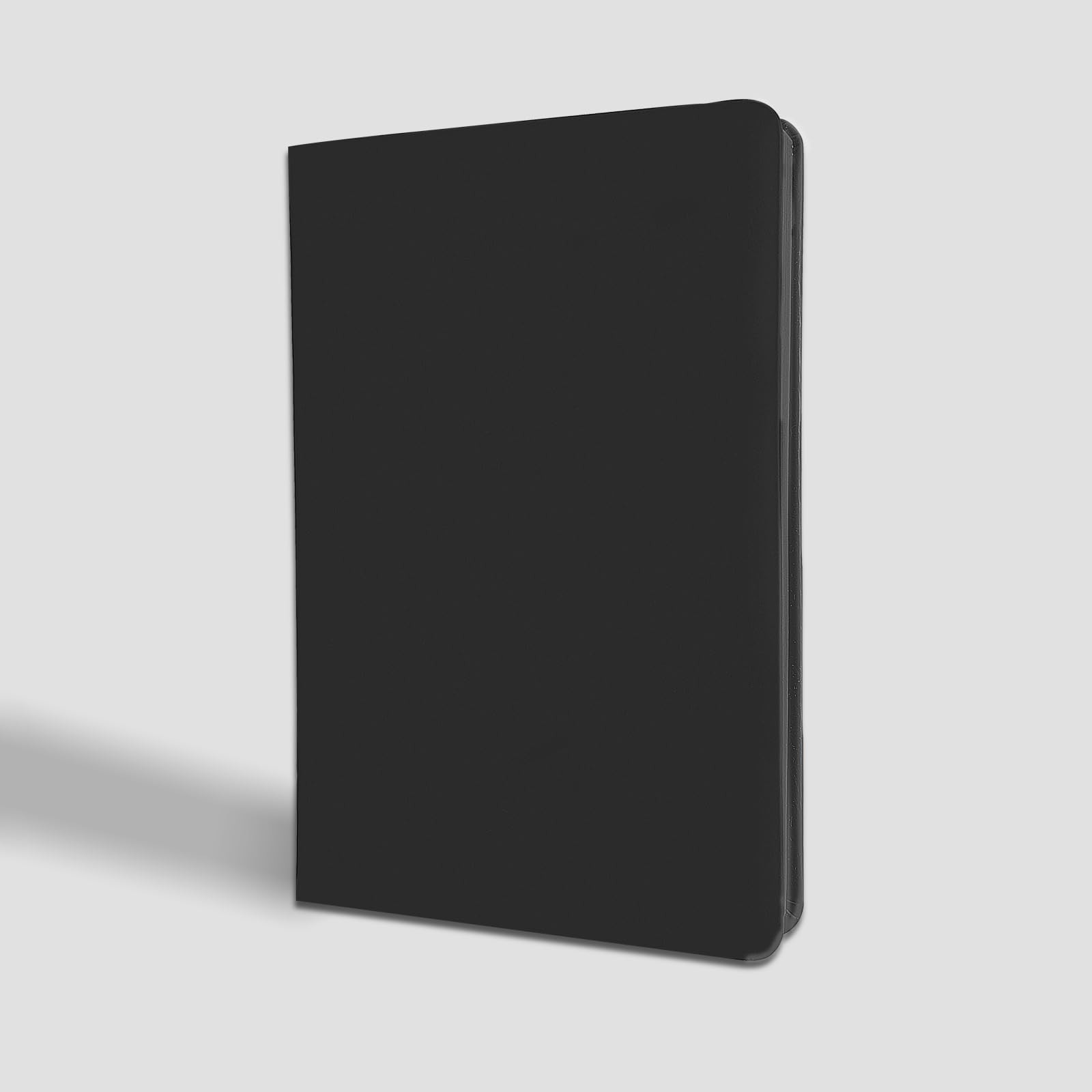 A5 Black Paper Notebook,100 Sheets/200 Pages,120gsm Paper, Black Hardcover Jo…