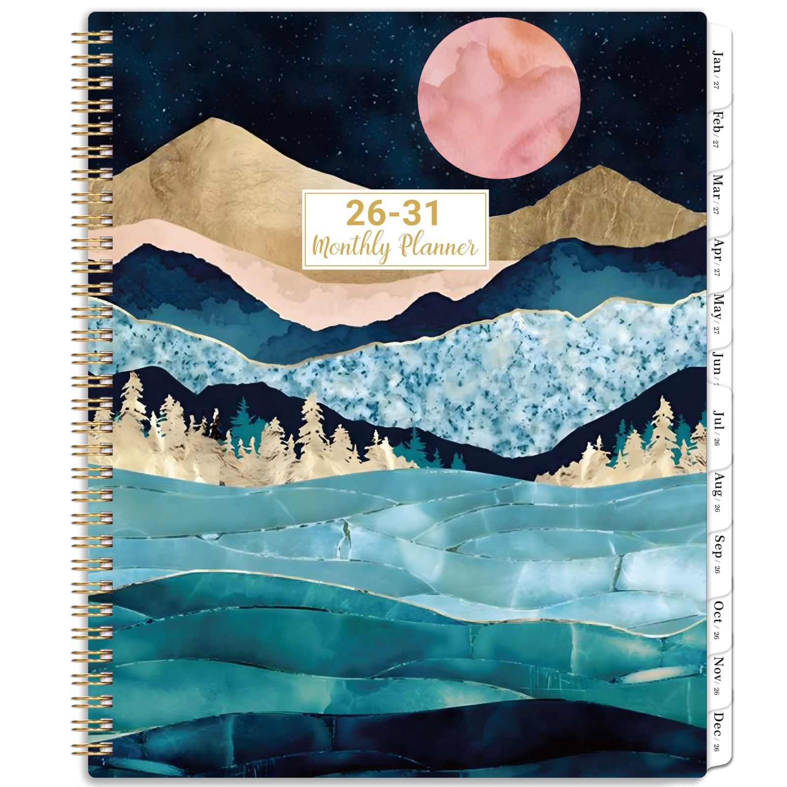 Monthly Planner 2026-2031 – 5 Year Monthly Calendar 2026-2031, Jul.2026 – Jun…