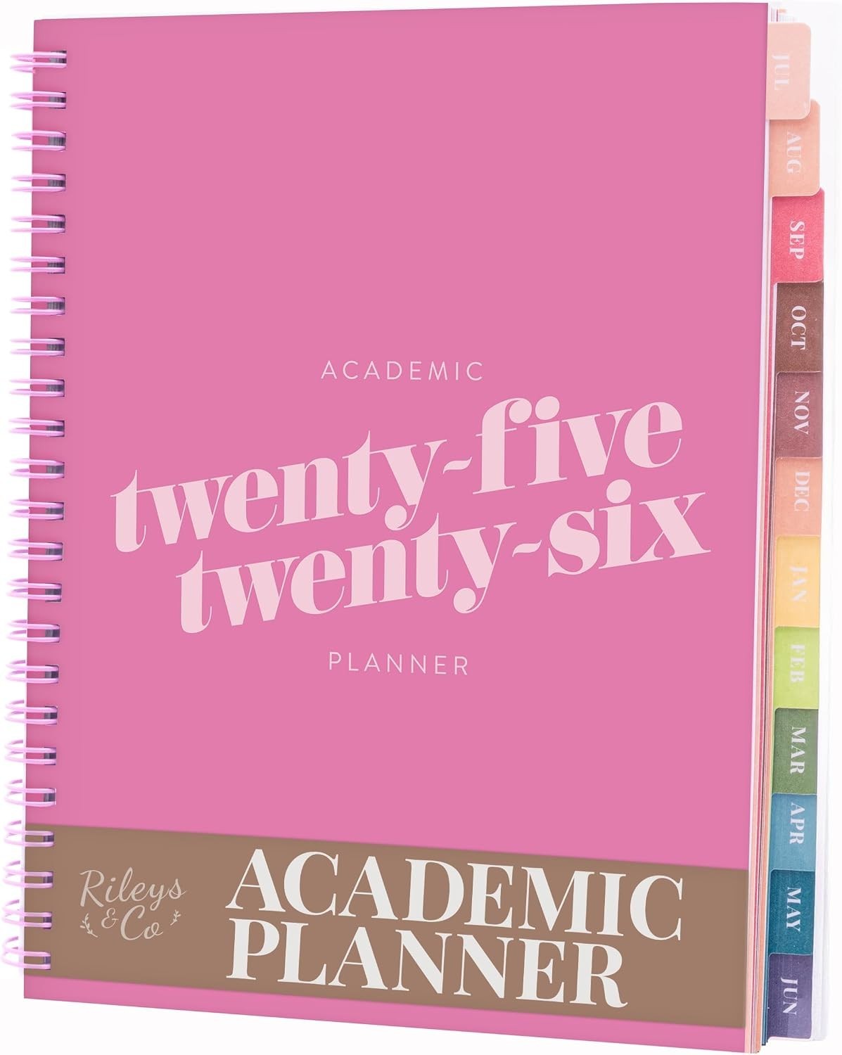 Rileys Academic Planner 2025-2026, Daily, Weekly & Monthly Planner, July 2025…