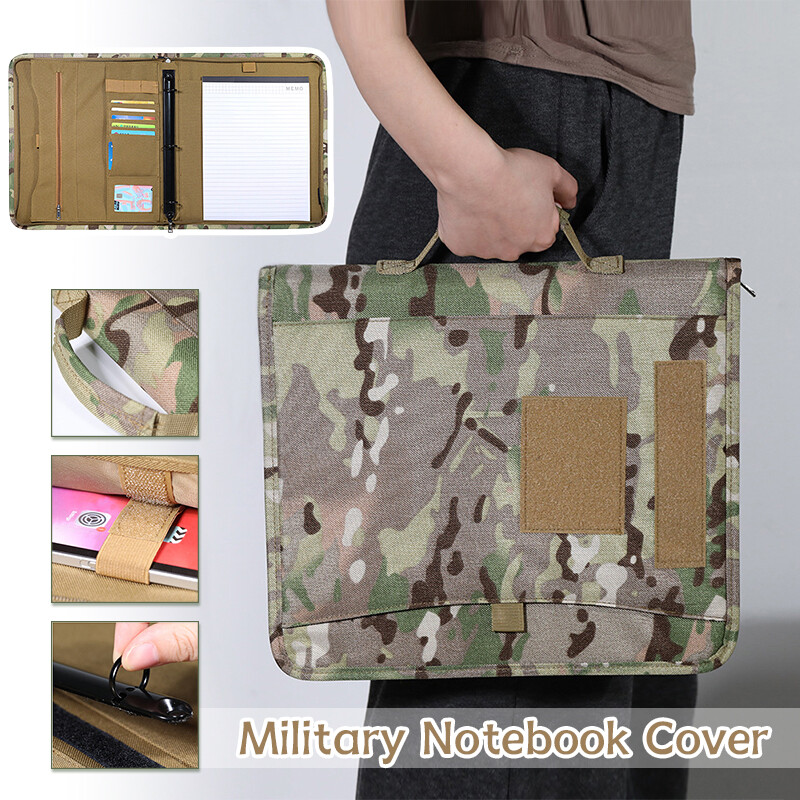 Book Outdoor Notepad Camouflage Diary Cover Notebook Case Waterproof