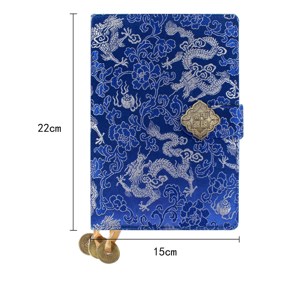 Aisi Mily Exquisite Notebook Chinese Yun Brocade Notebook Silk Hardcover Diary