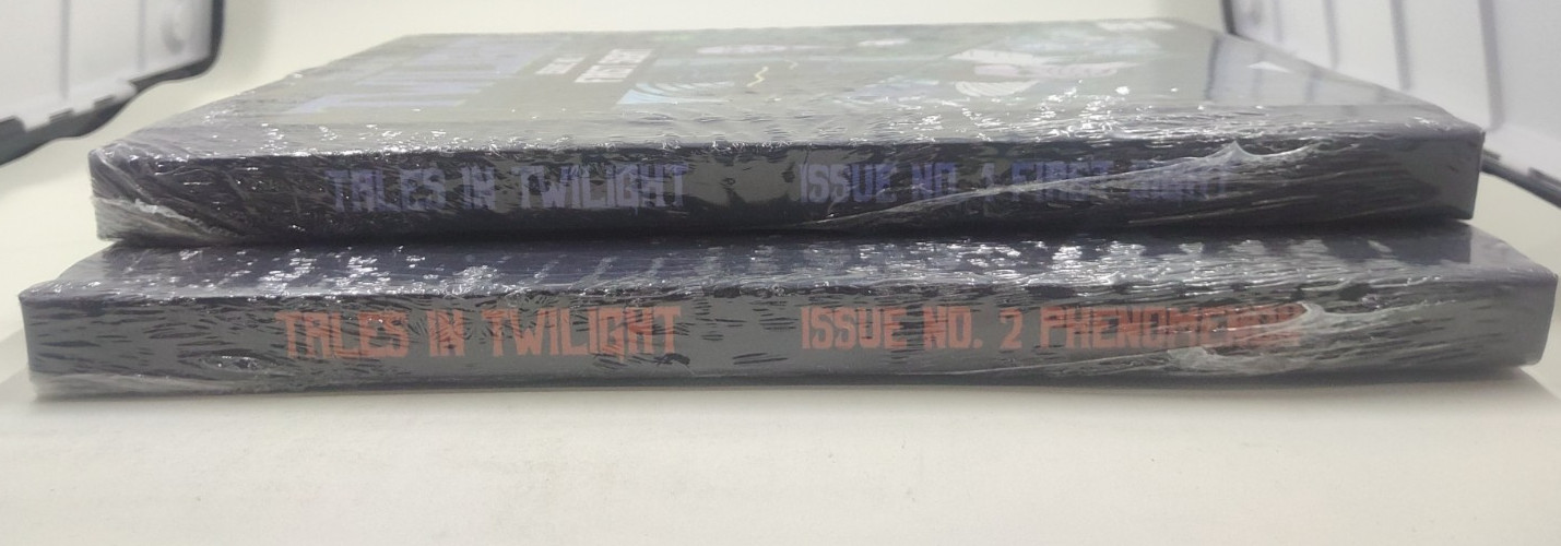 Tales in Twilight Issues 1 & 2 Brand New Sealed Journal HC