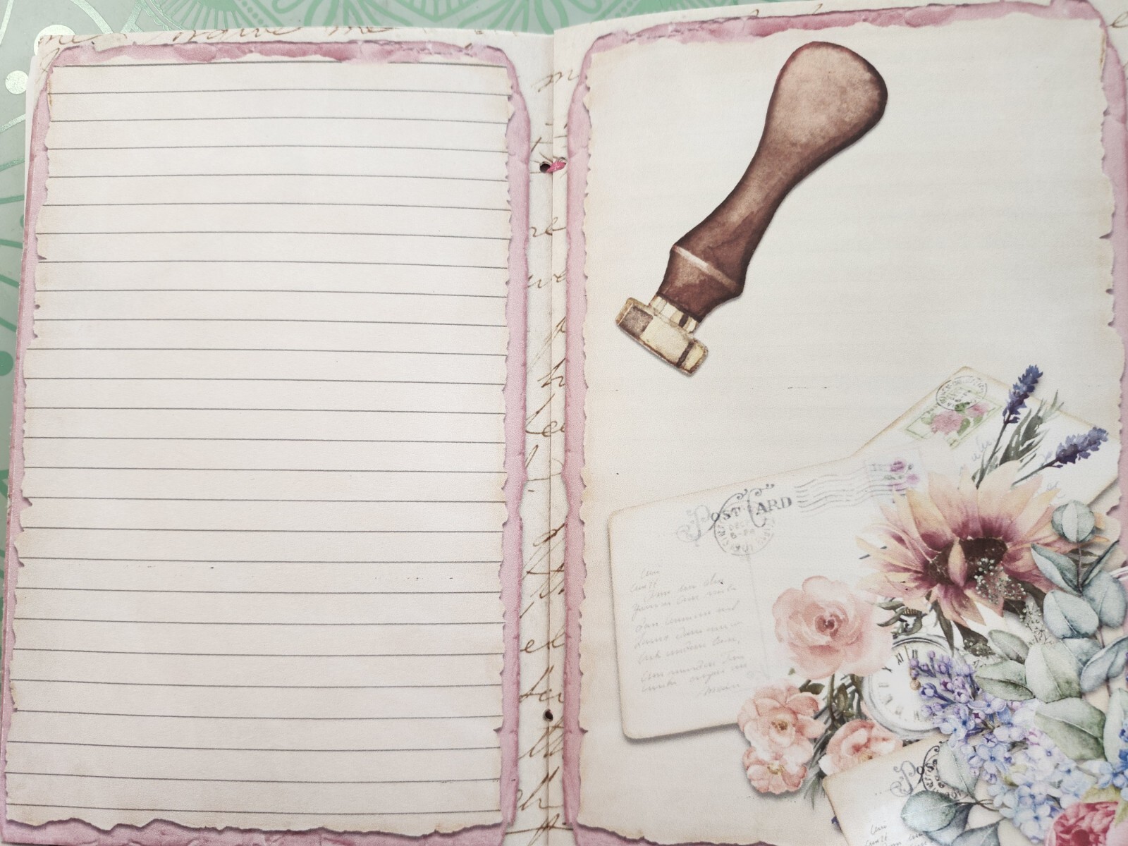 Junk Journal Booklet “POETRY 2” Prose Author Journal Diary Lots of Ephemera!