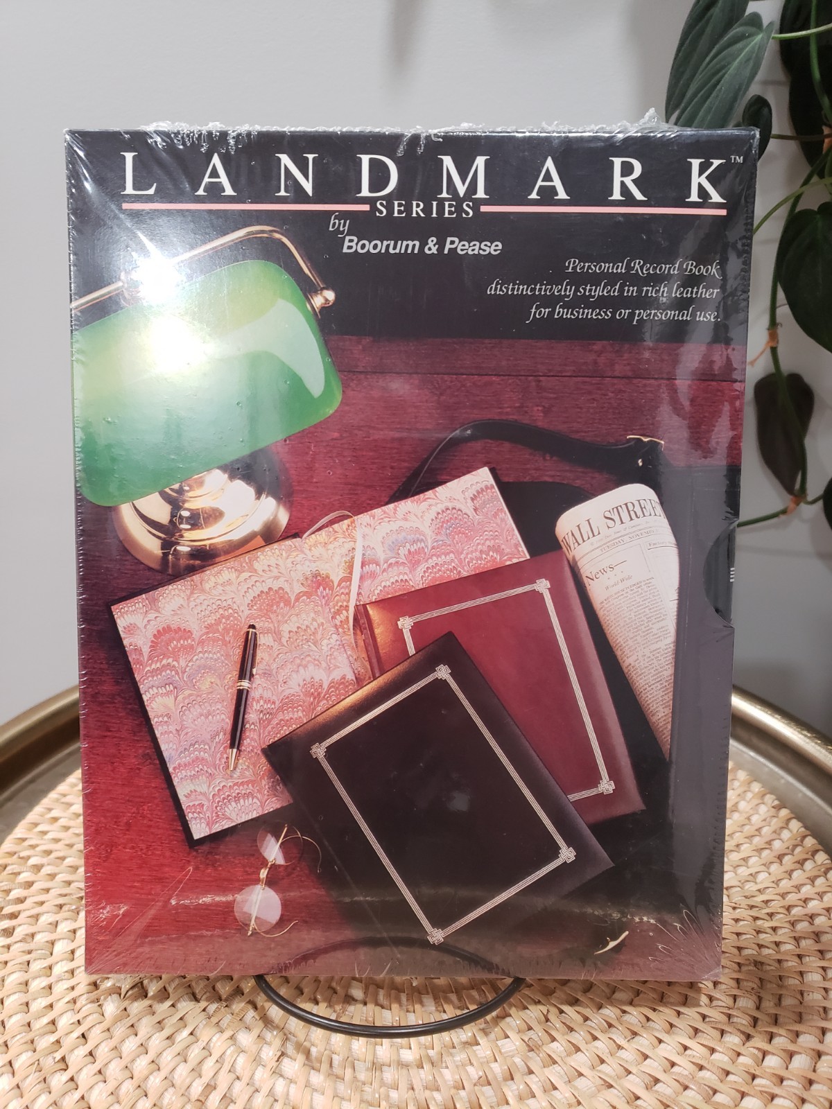 Vintage Leather Black Journal 158 Page Lined Notebook Personal Record Keeper New