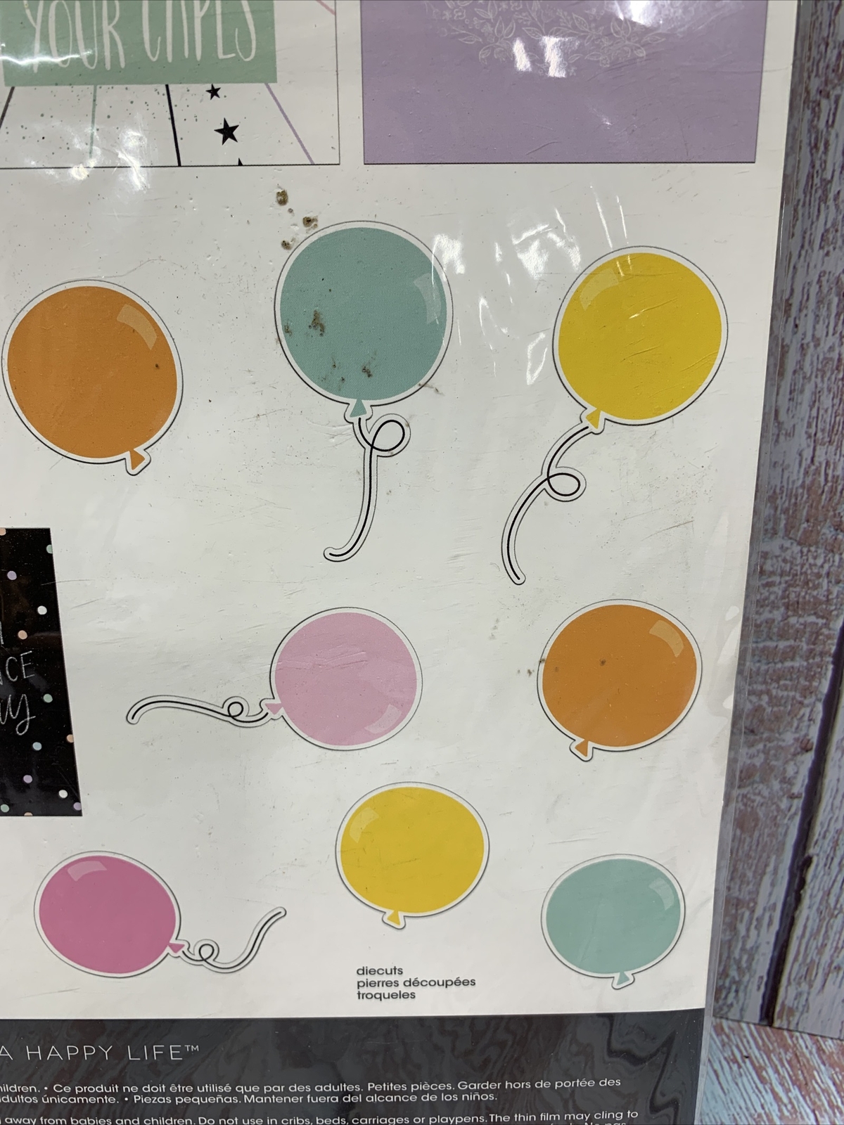 Happy Planner teacher prints & diecut 41 pcs IN THIS CLASS WE STICK TOGETHER