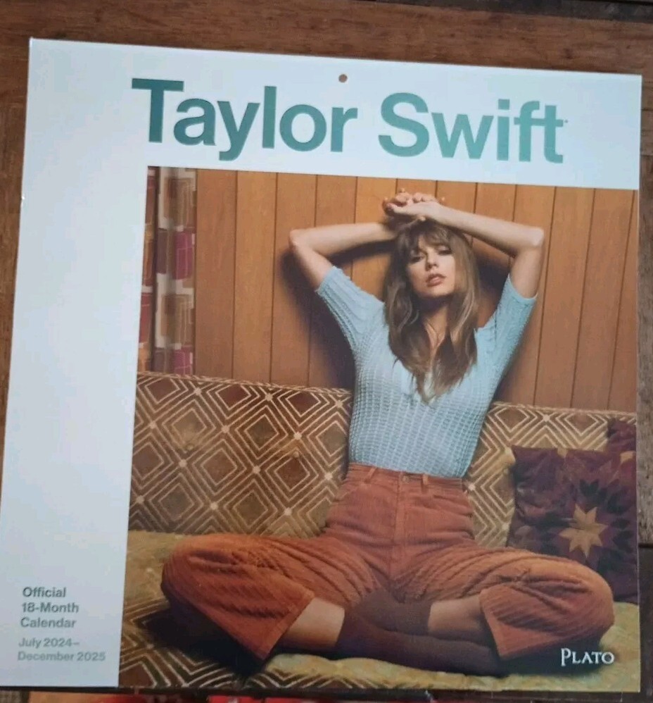 Taylor Swift | 2025 12×24″ 18 Months Square Wall Calendar | Jul ’24-Dec ’25 New