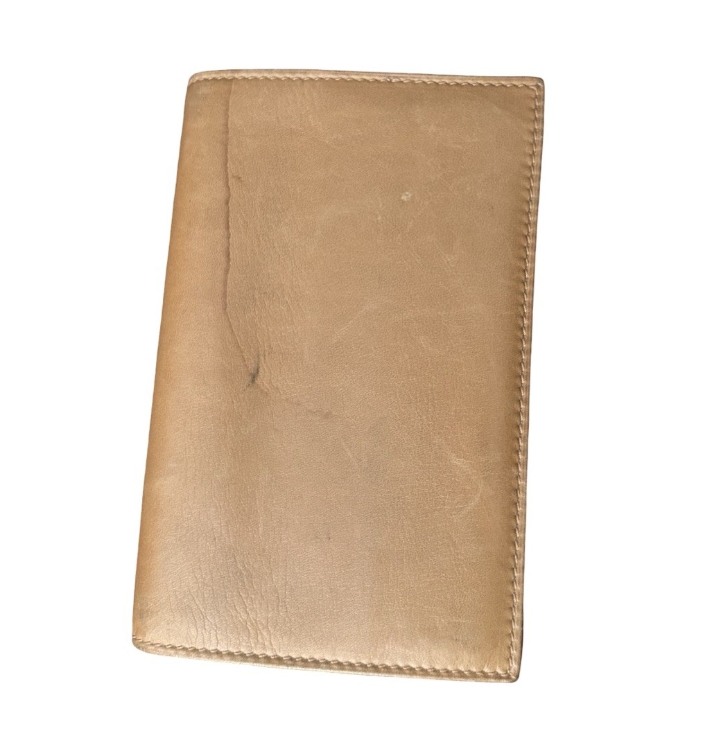 Vintage GUCCI Agenda Notebook Planner 5.5” Small Leather Classic Brown READ