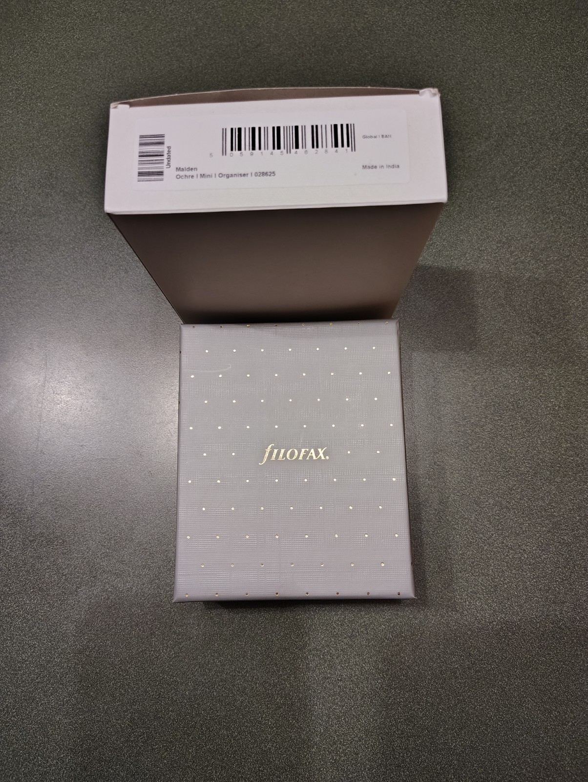 Filofax Malden Mini Planner, Ochre, 028625 (Genuine Imported Product)