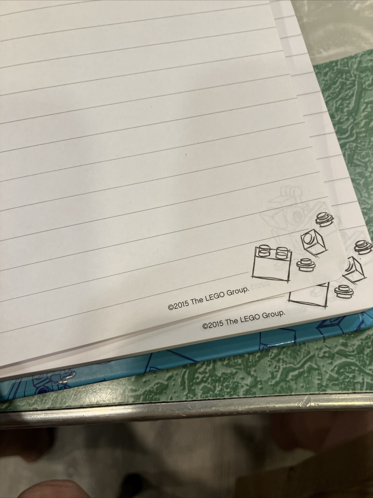 2015 Lego Journal 96 Lined Pages