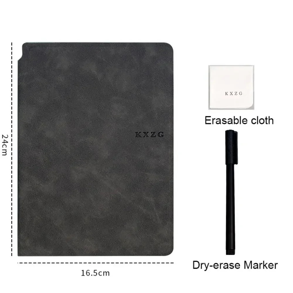 Reusable Erasable Whiteboard Notebook A4 A5 Waterproof Notepad