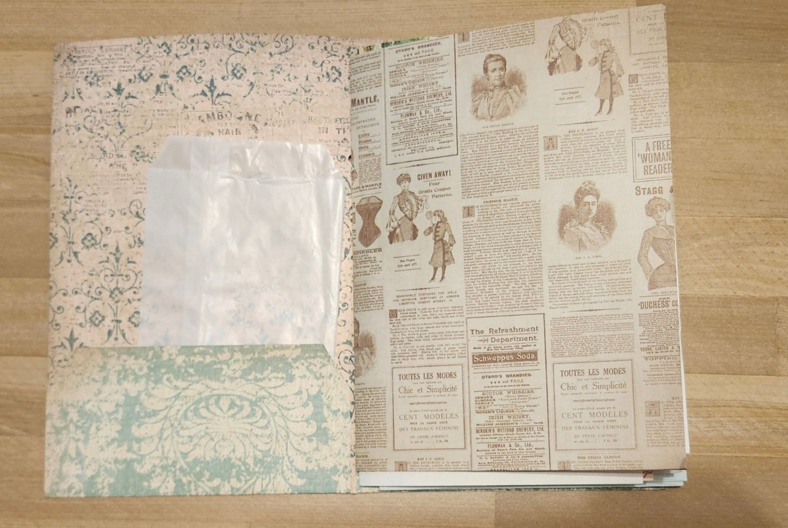 Junk Journal Handmade 90 pages 6×9