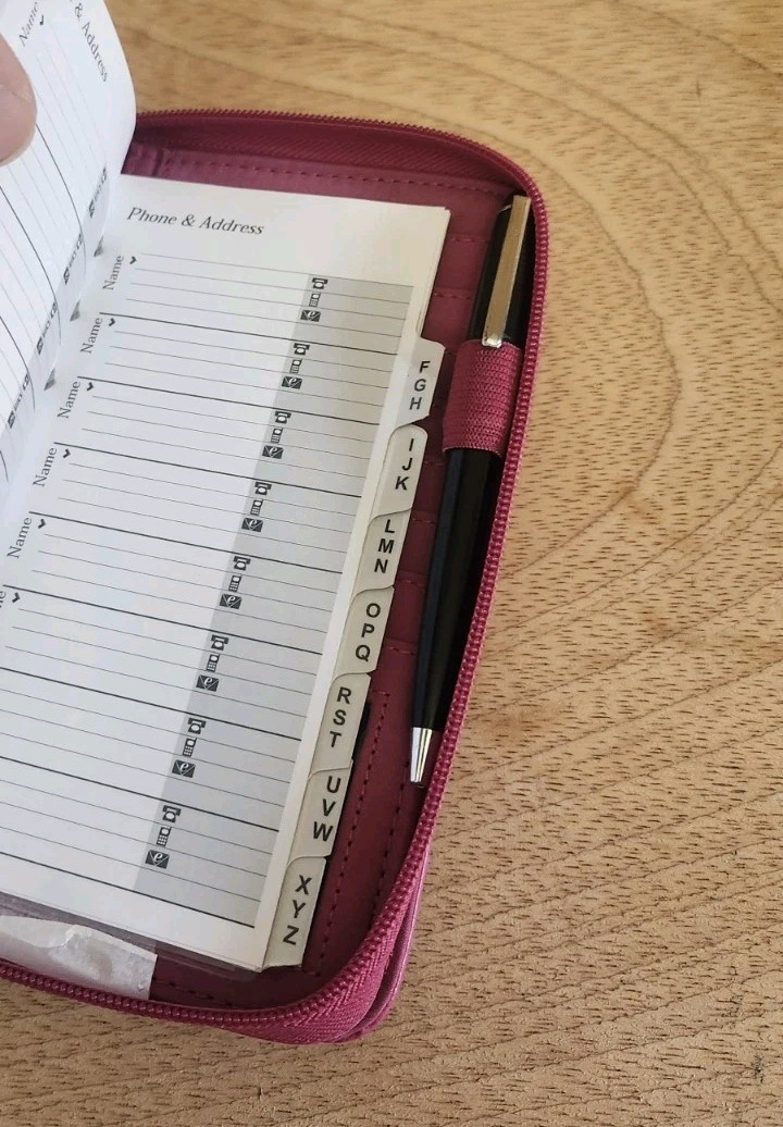 Mundi My Big Fat Agenda 6 Ring Planner Personal Organizer Pink