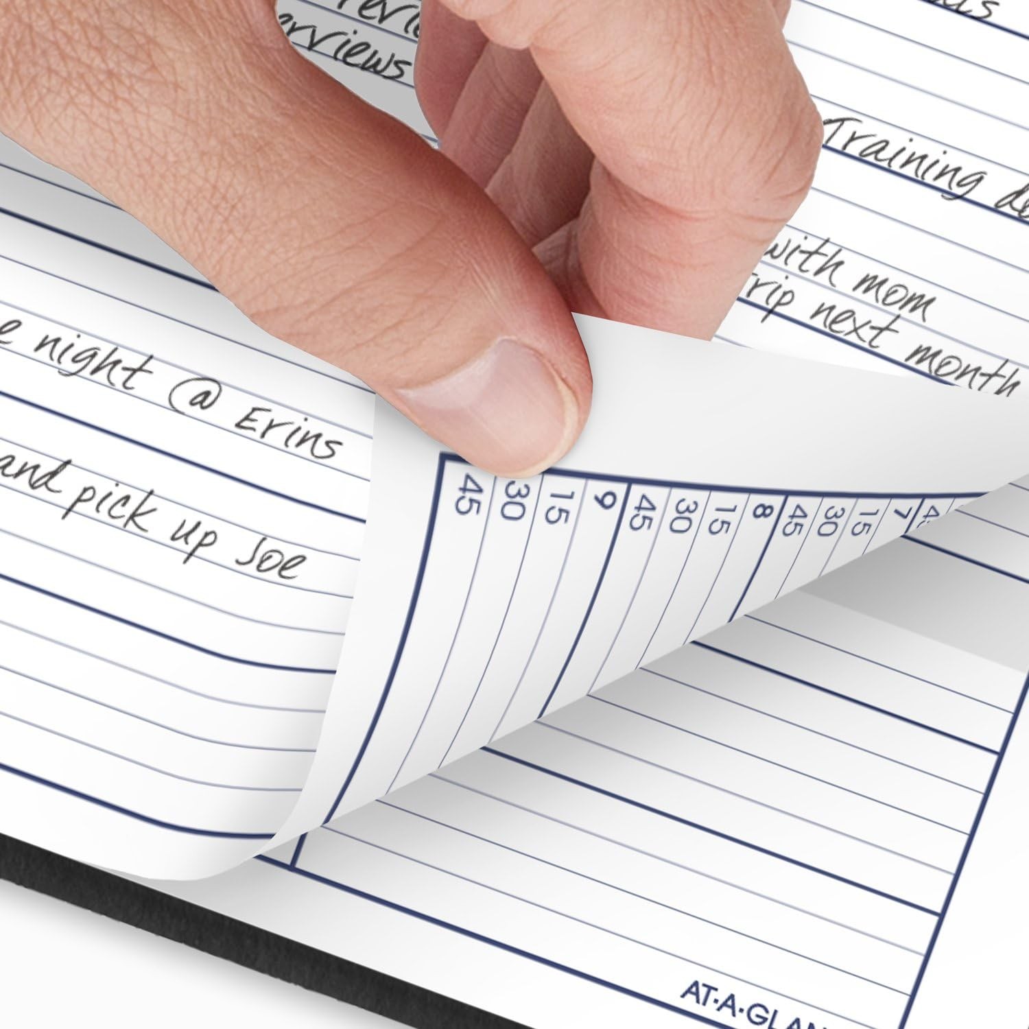 AT-A-GLANCE 2025 Appointment Book Planner, Weekly, 8″ x 11″, Letter, Black