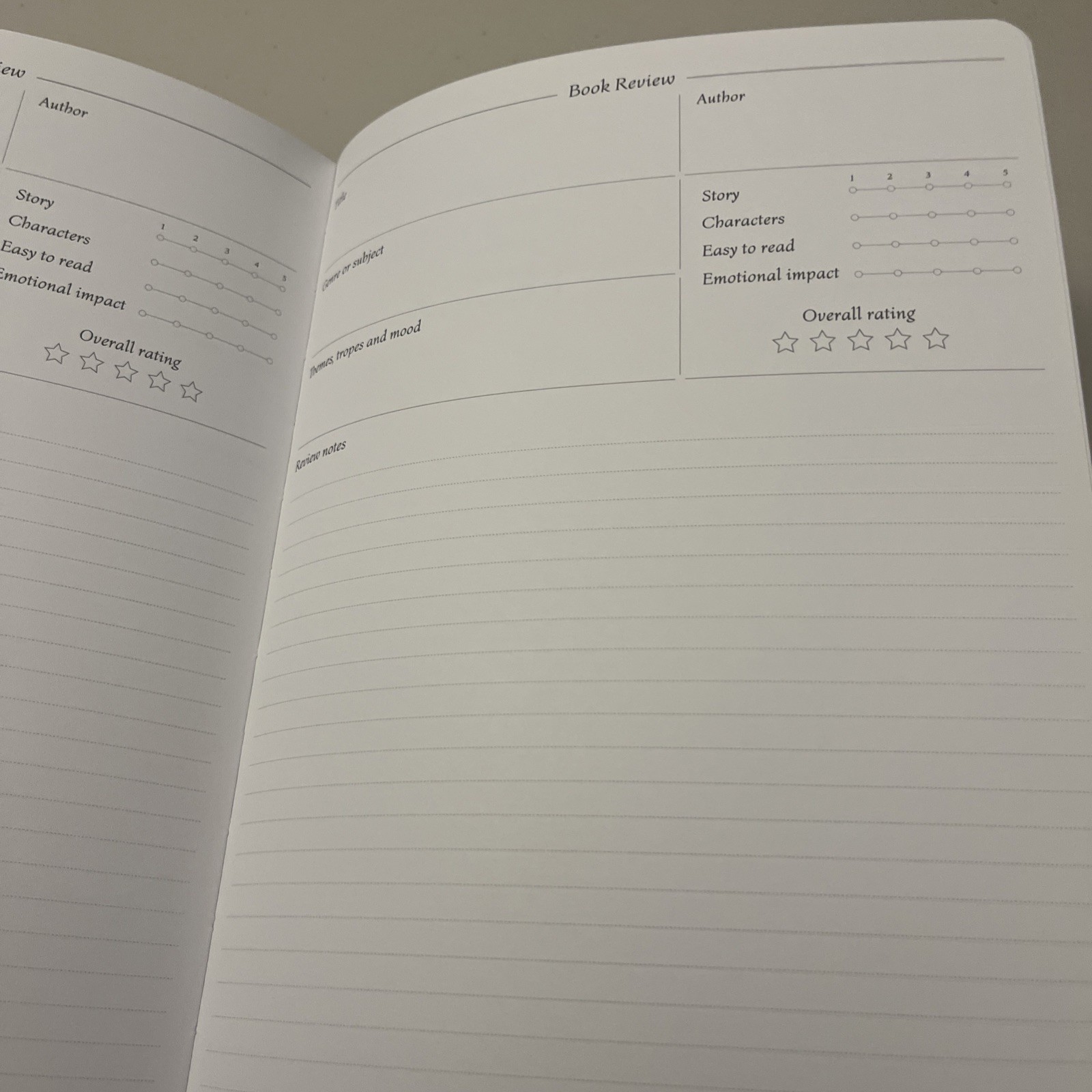 Legend Planner Reading Journal Rose Gold, NEW Book Review