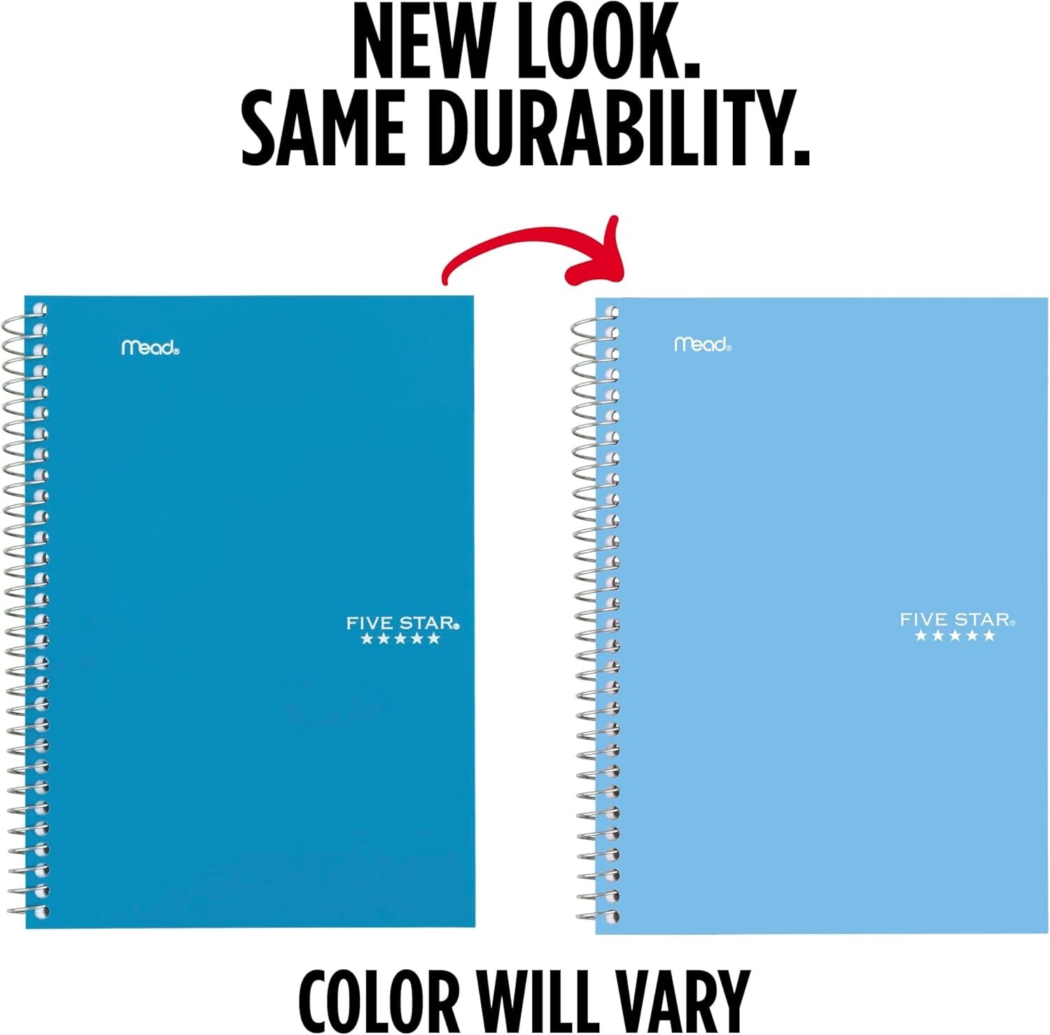 Spiral Notebook – Notebook Journal for Writing, 6.2” X 8.4” College Ruled Note