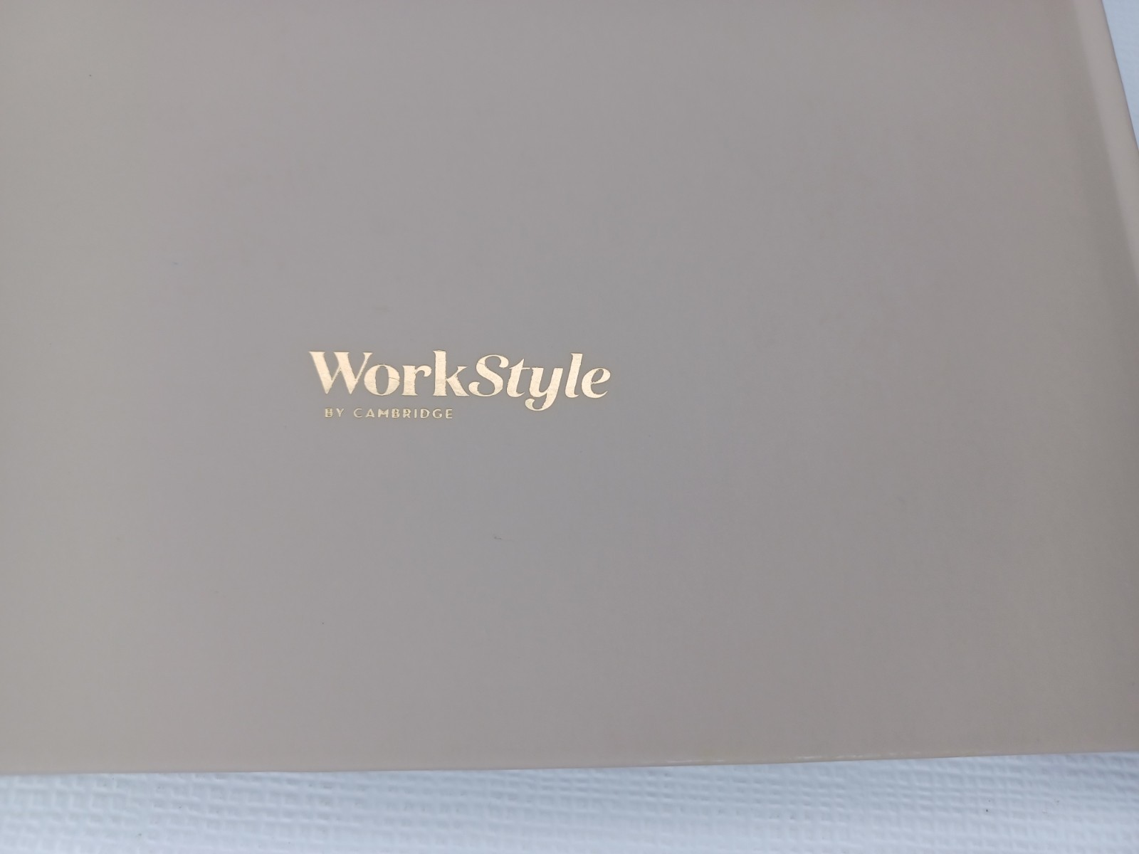 Cambridge Work Style Lined Notebook Hardcover Book 96 Sheets Circle Date Notes