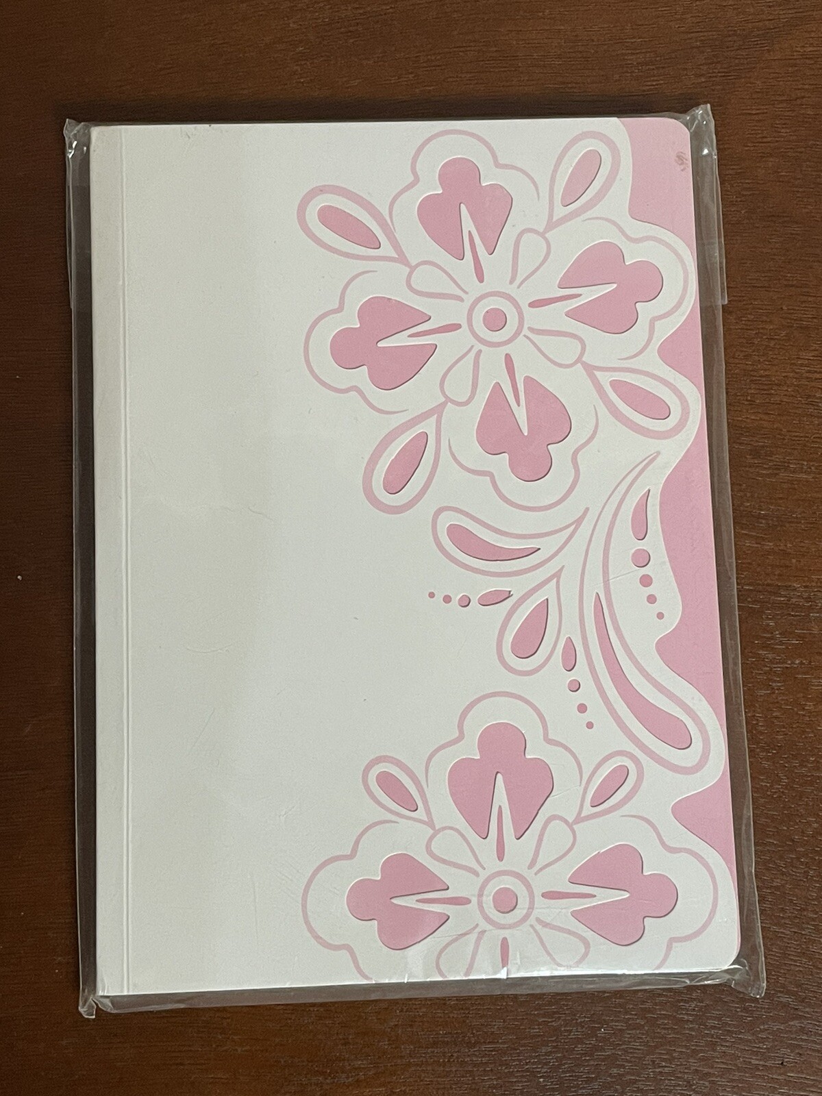 Journal Book Pink and White New Wrapped