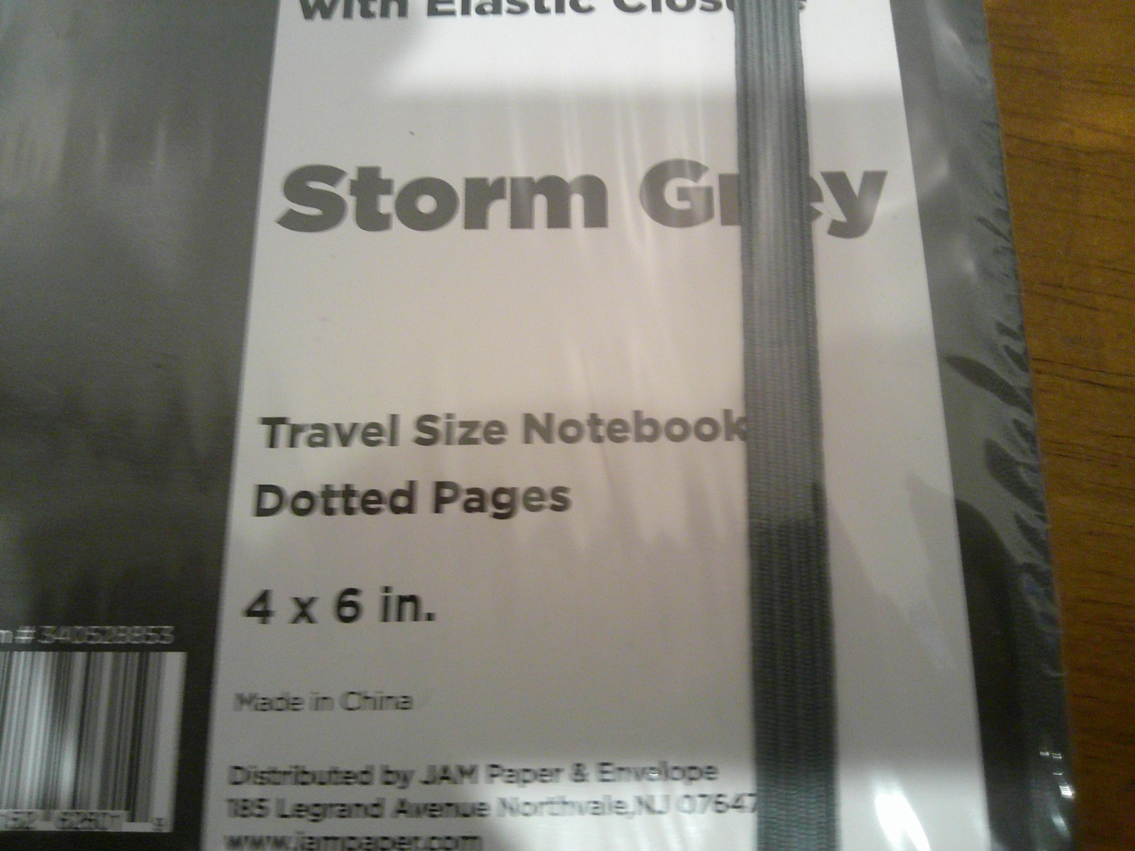 3 JAM DOTTED Lined Journal Hardcover Notebook w Elastic Band 100 Pages 4 X 6″