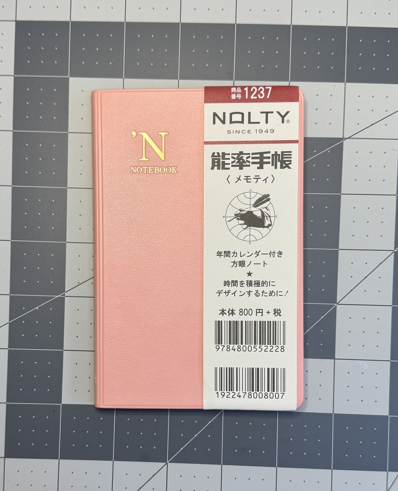 Nolty Notebook 1237 from Japan Great Alternative To Moleskine Hobonichi Planner