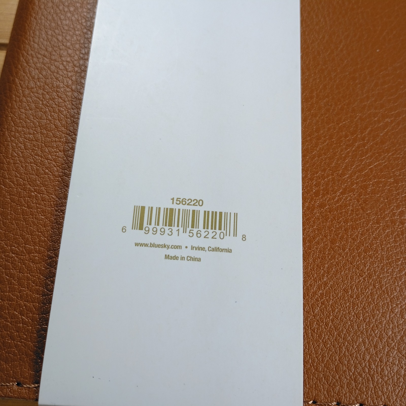 2026 Bespoke Letterpress – Blue Sky Bespoke Letterpress Planning Calendar 156220