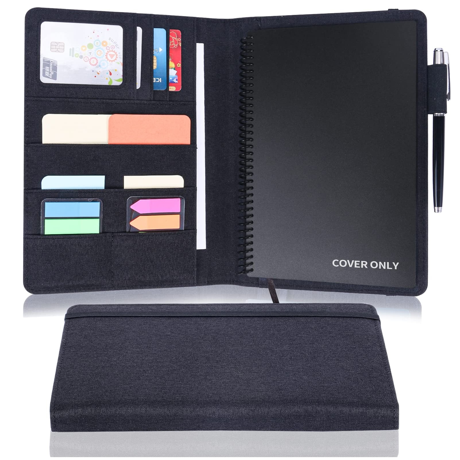 Folio Cover Compatible with Rocketbook, Portfolio Organizer, Waterproof Fabri…