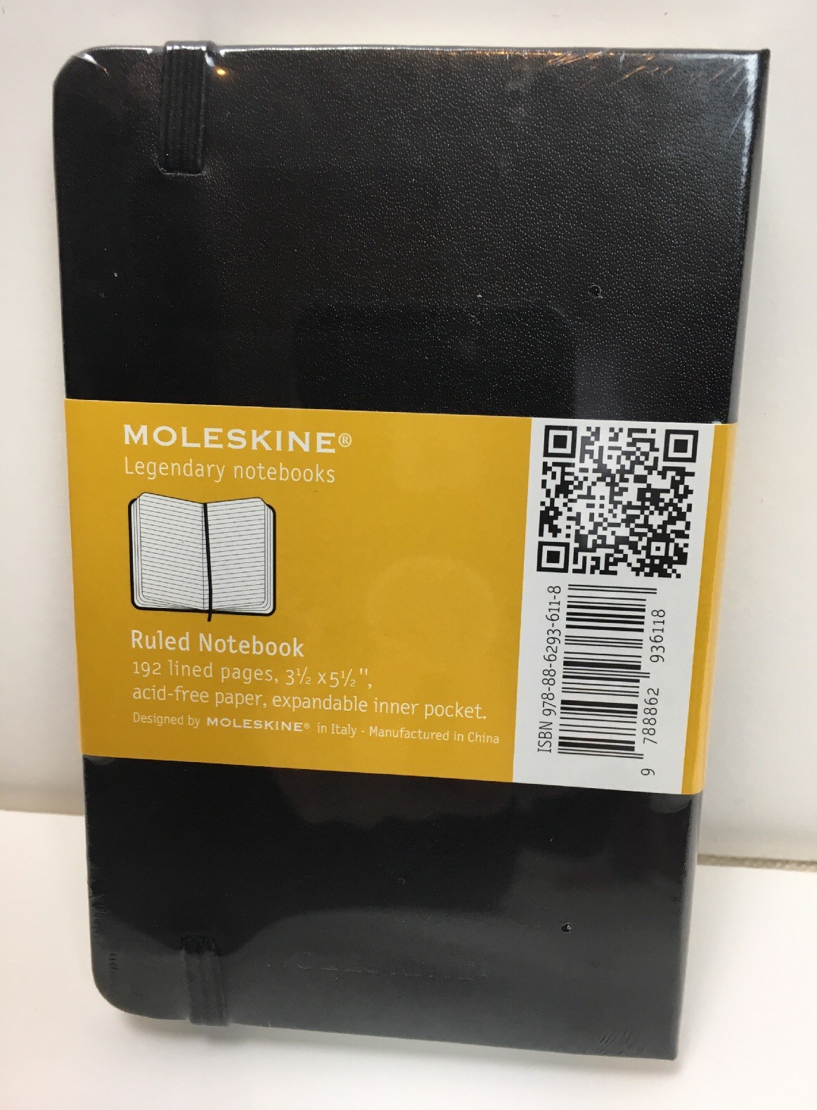 NEW MOLESKINE Black Hardback Ruled Daily Life Journal Notebook 3.5 X 5.5