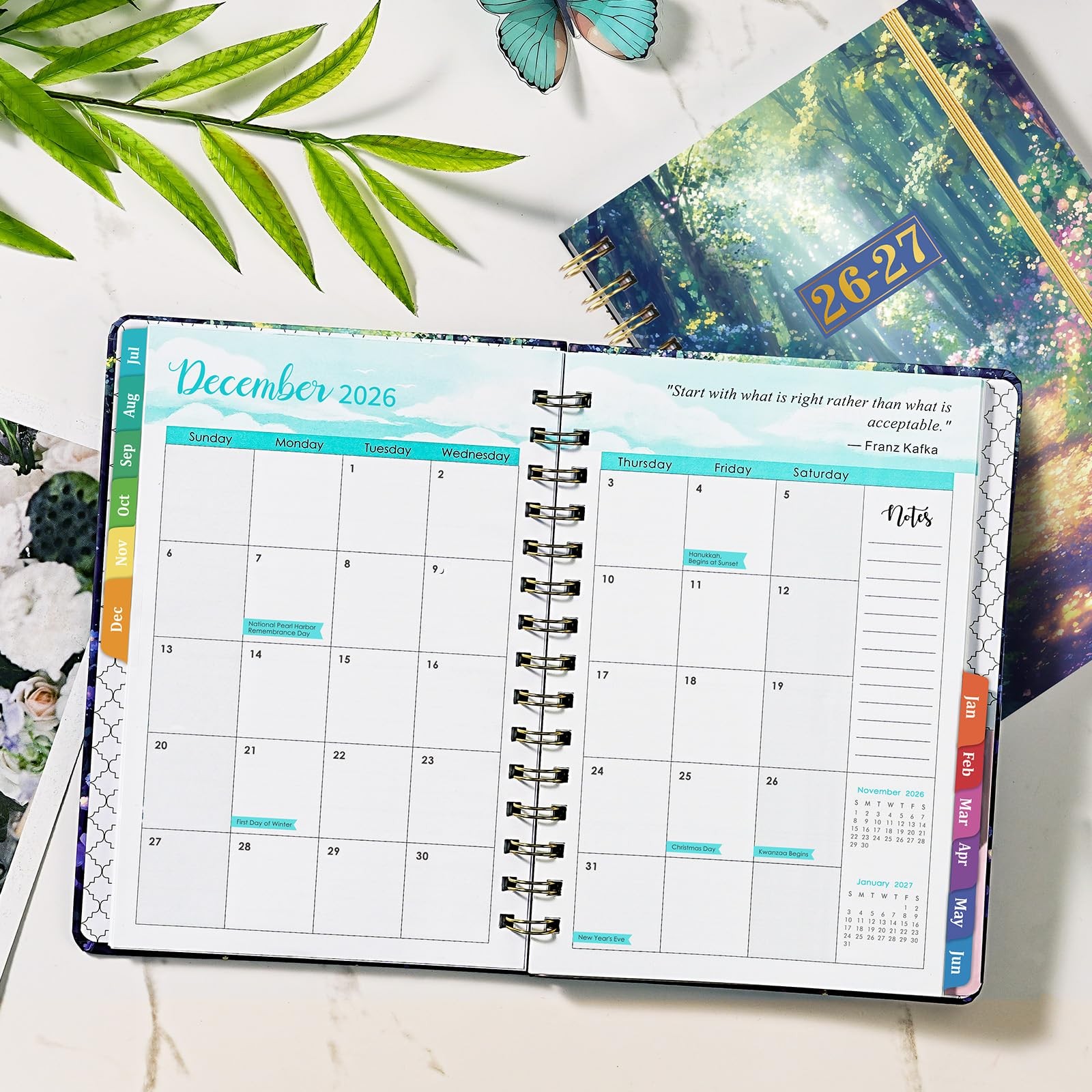 Planner 2026-2027 – Academic from 8.5” X 6.4”, Colorful