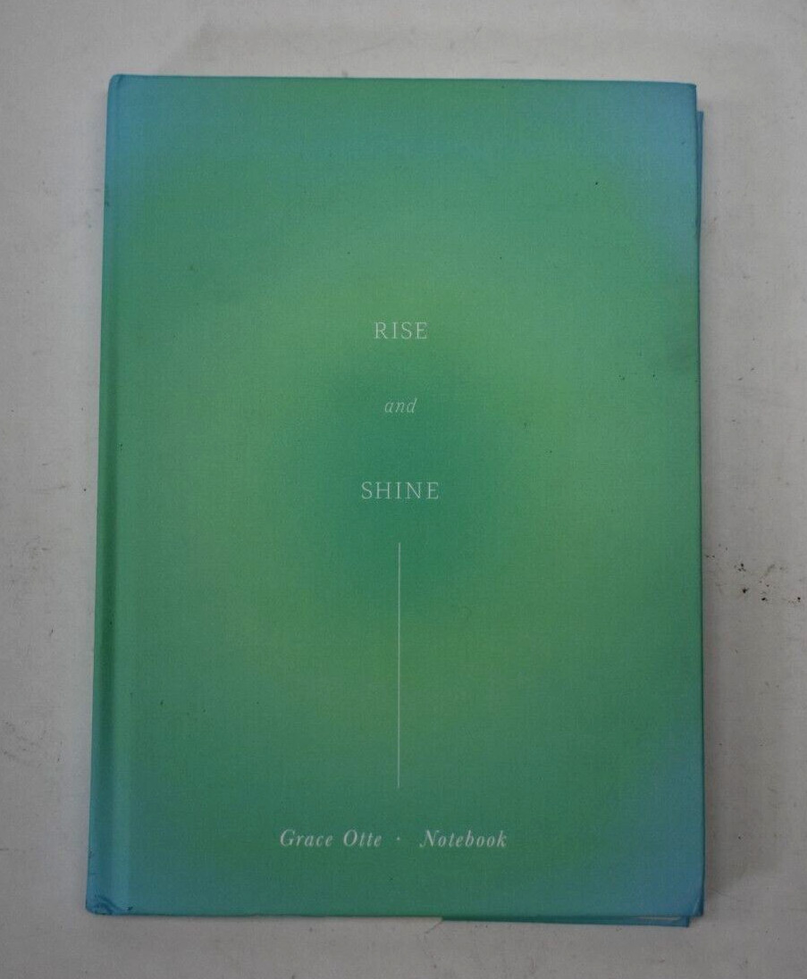 Papier Rise And Shine Wellness Journal Notebook Grace Otte Personalized Branded