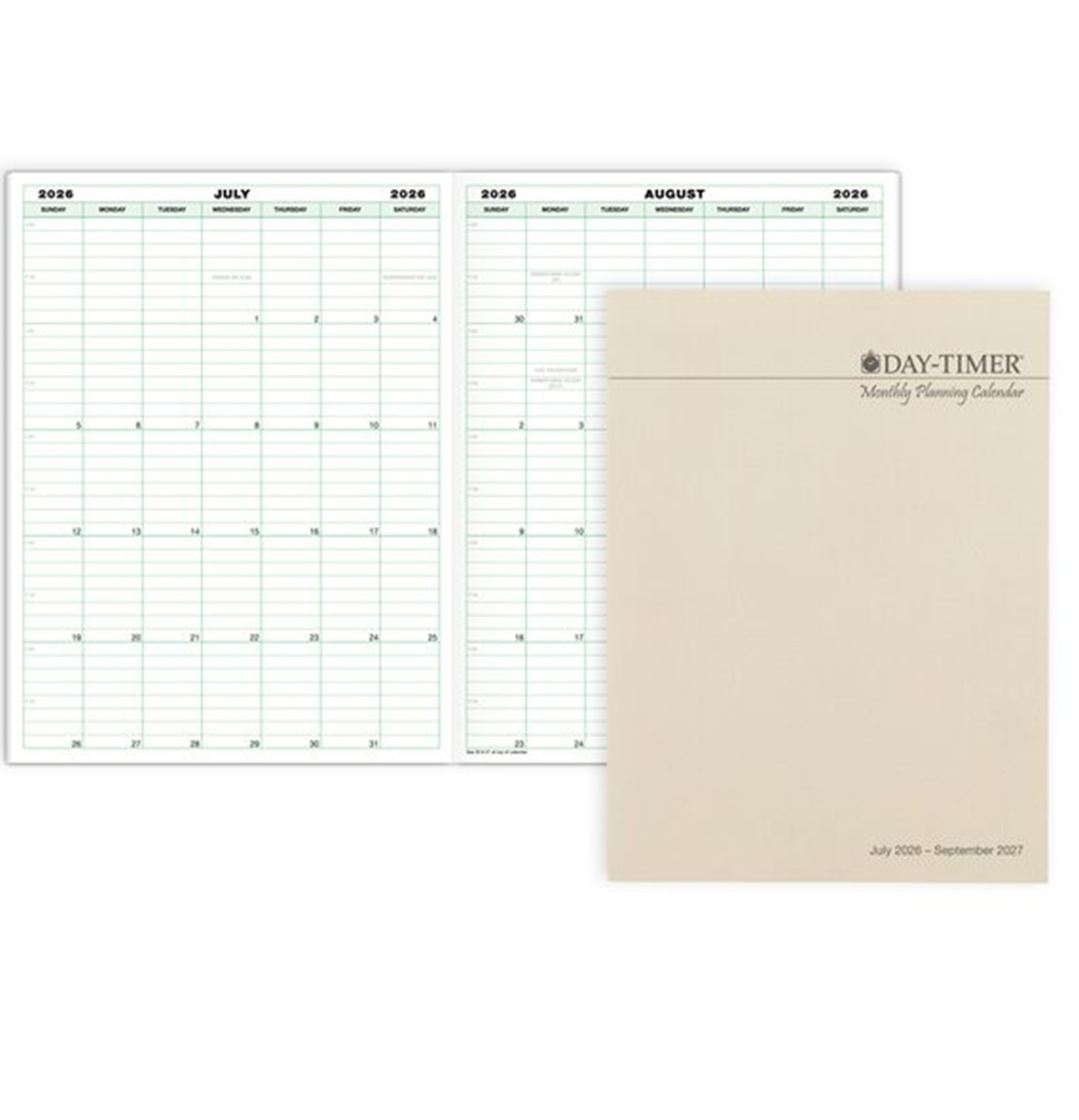 Day-Timer Jan-Dec 2027 Two Page/Week Original Planner Refill, 8-1/2×11, Xtras