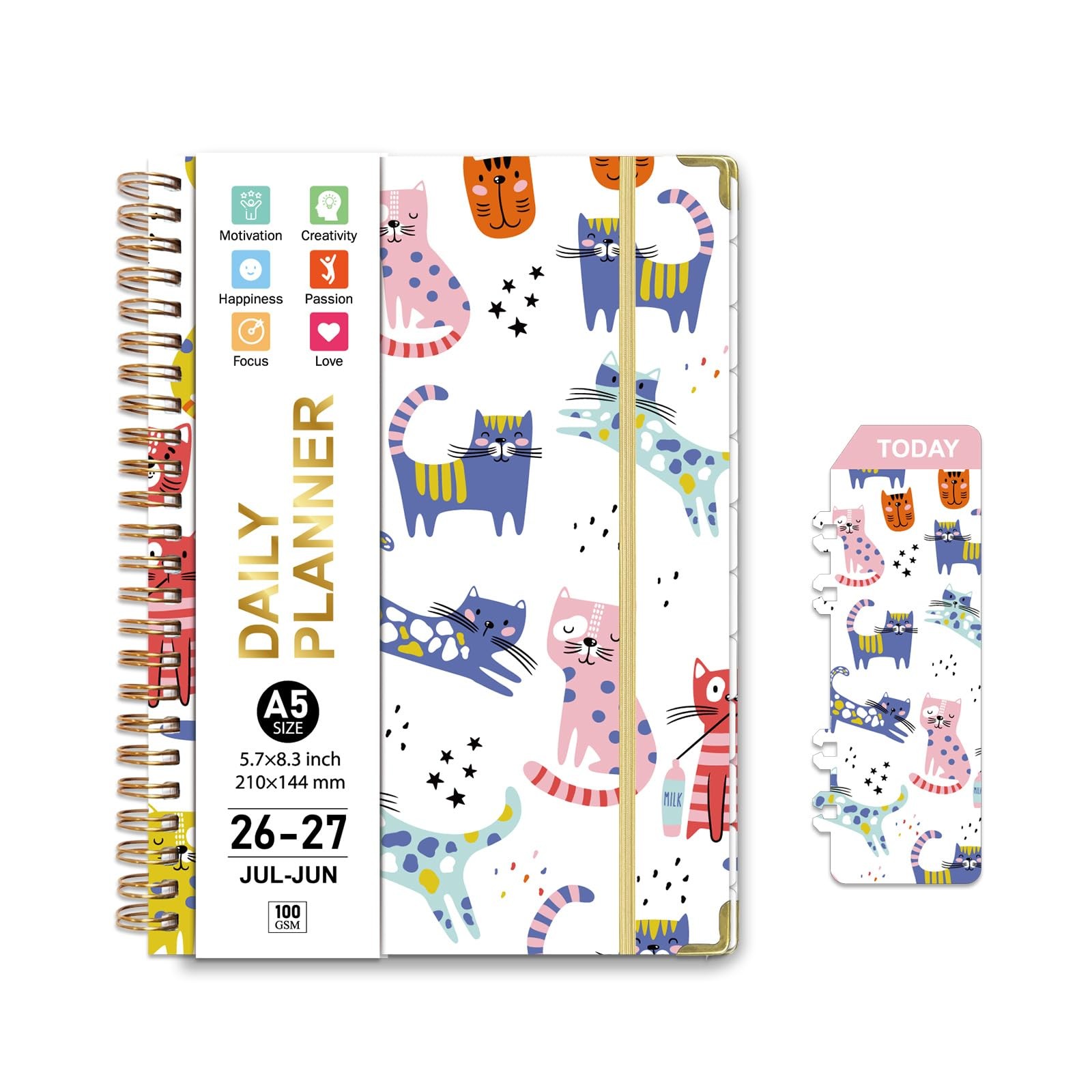 Planner 2026-2027, Monthly and Weekly Academic Planner July 2026 – June 2027,…
