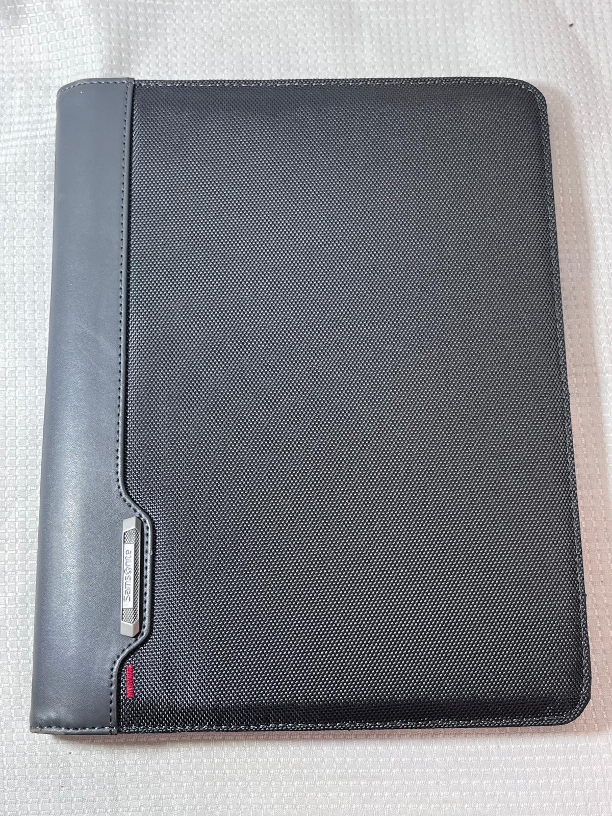 Samsonite Business Padfolio Executive Writing Portfolio Folder Legal Notepad