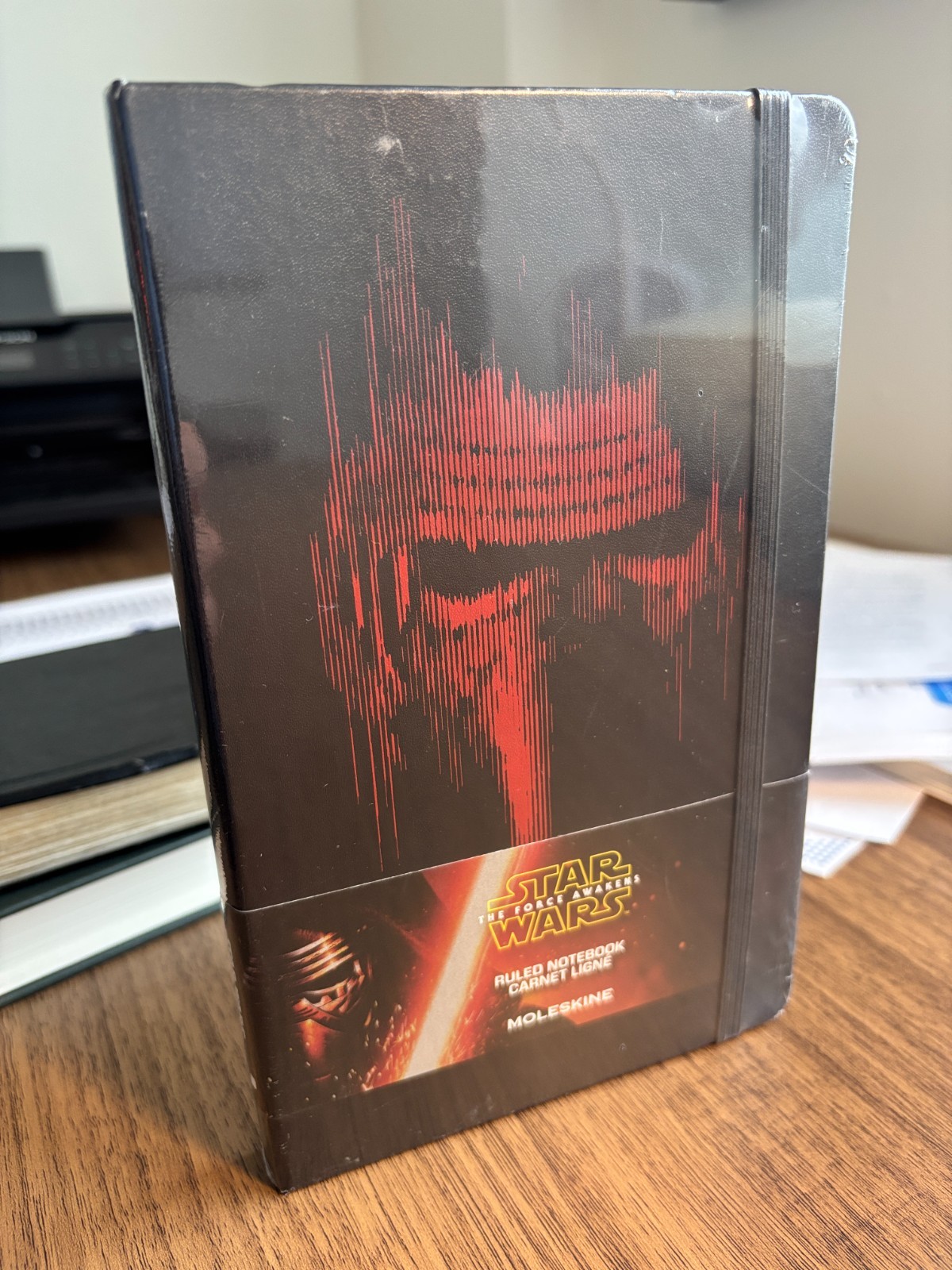 Moleskine Star Wars Limited Edition Notebook Kylo Ren Ruled Notebook NEW SEALED