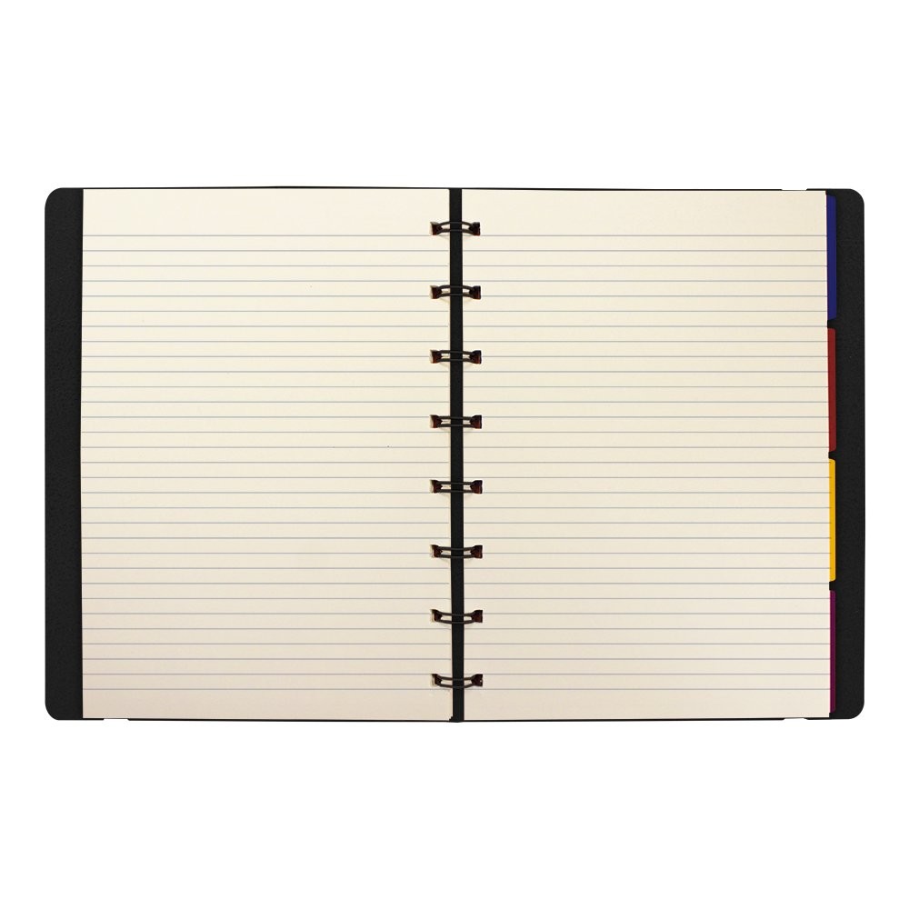 Filofax Refillable Notebook Black (B115007U) A5 Size,