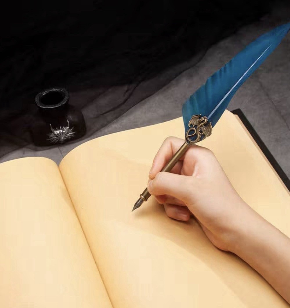 Dragon Eye Resin Cover Collector’s Edition Blank Journal, Fantasy Diary