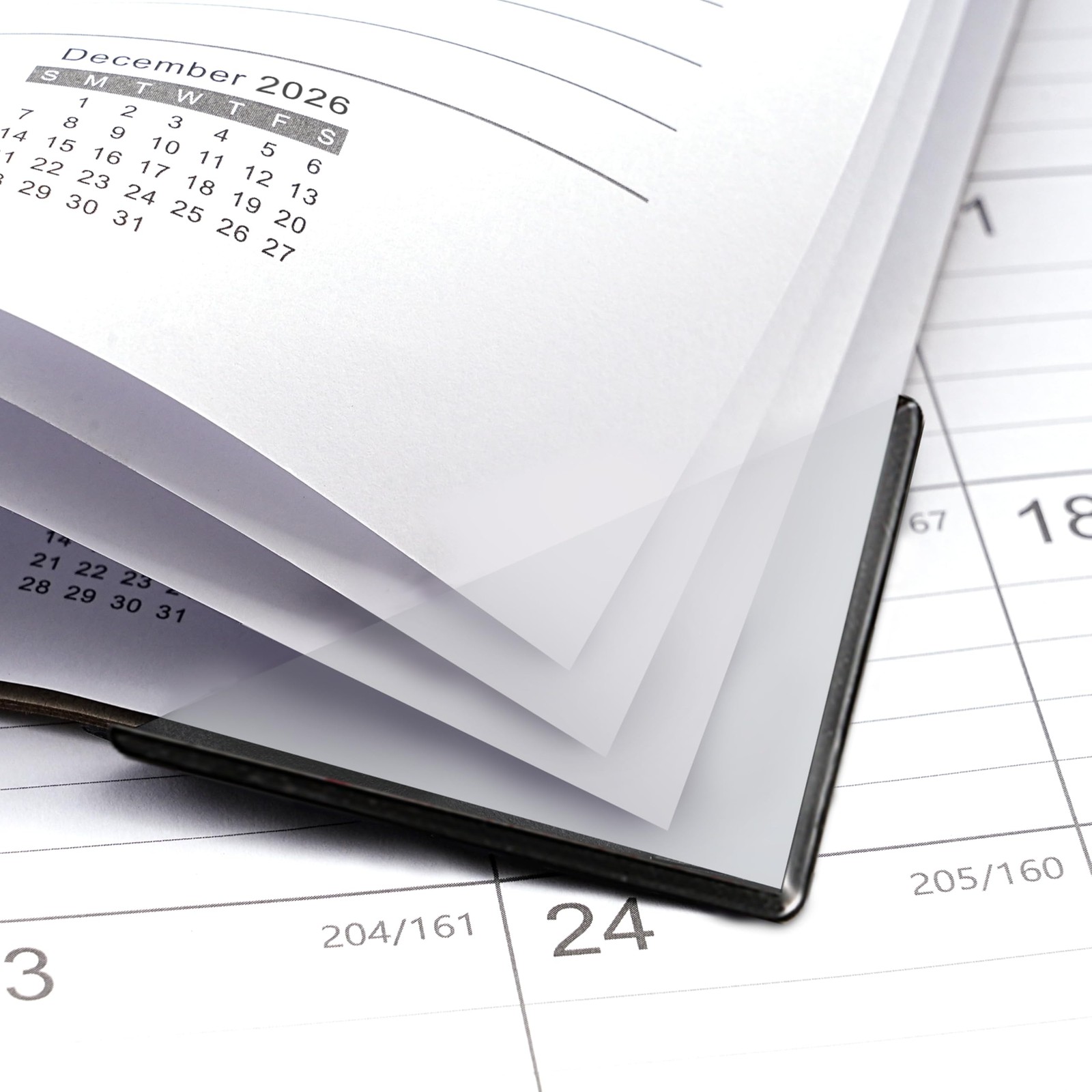2026-2027 Large Desk Calendar Pad, 18-Month (17″ x 12″) with Corner Protectors