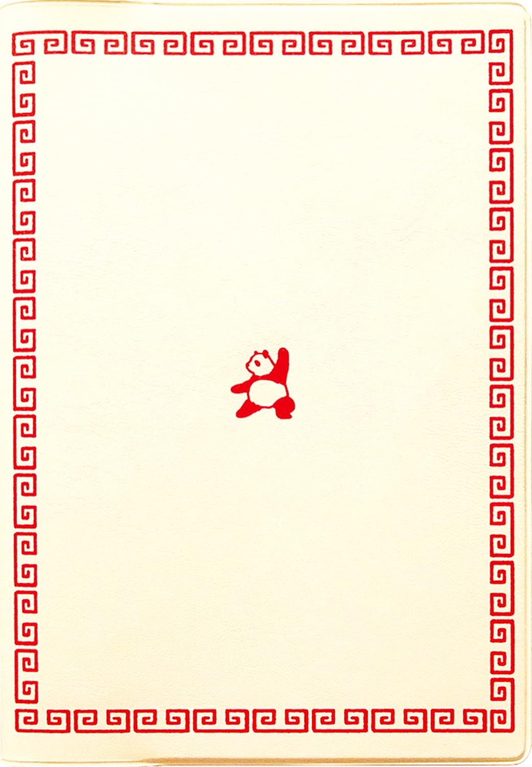Matca Planner 2026 January Start B6 Monthly Kung Fu Red DR-MG-555