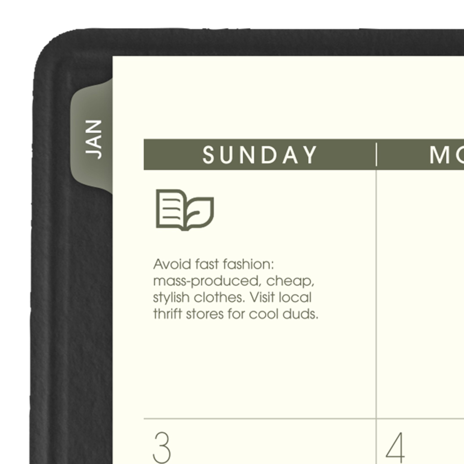 AT-A-GLANCE 2027 Appointment Book Planner, Weekly 8.25″ x 11″, Recycled Black