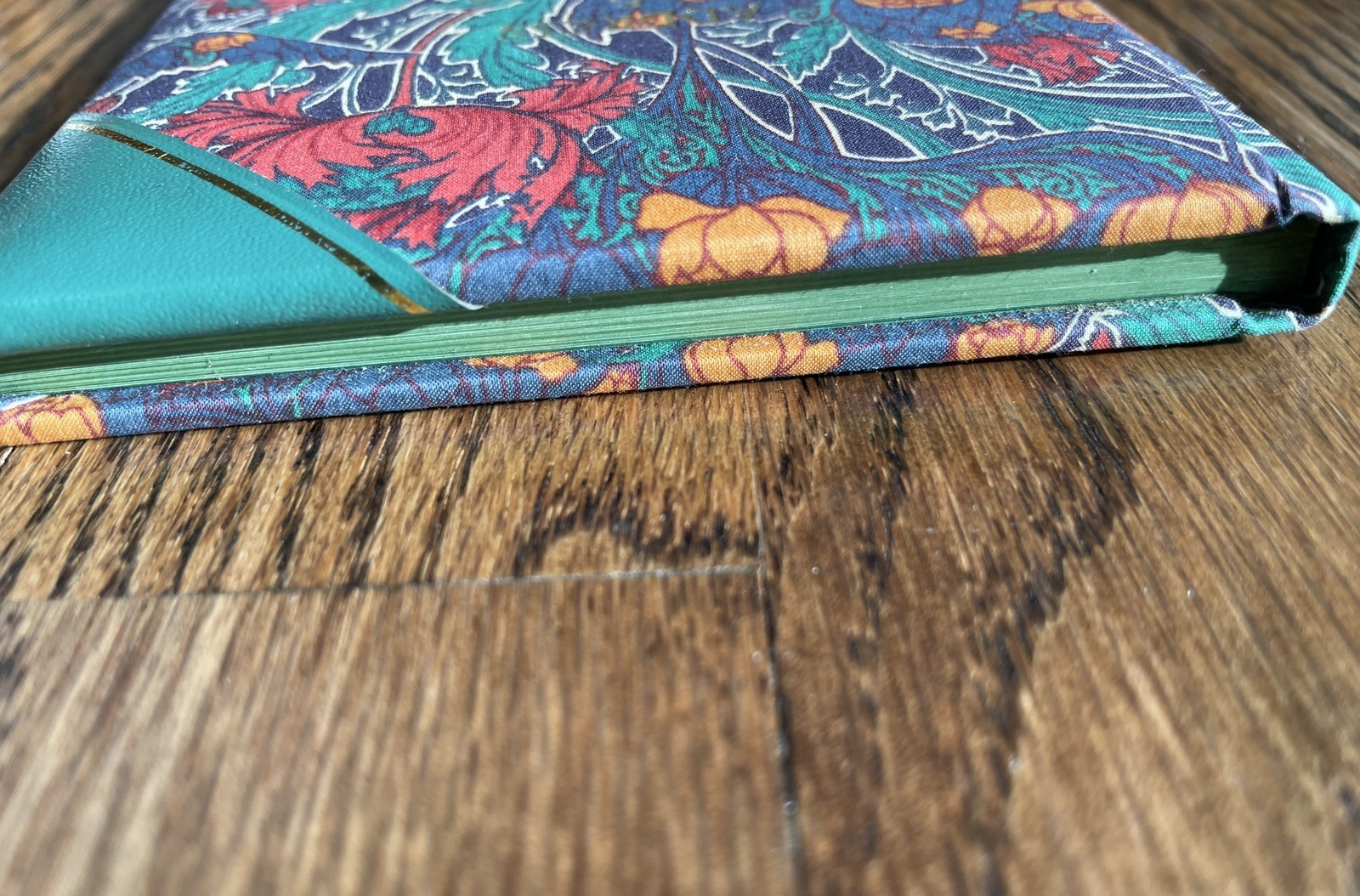 Vintage Liberty of London Address Book, 6″ x 4-1/4″, Fabric-Covered, Unused