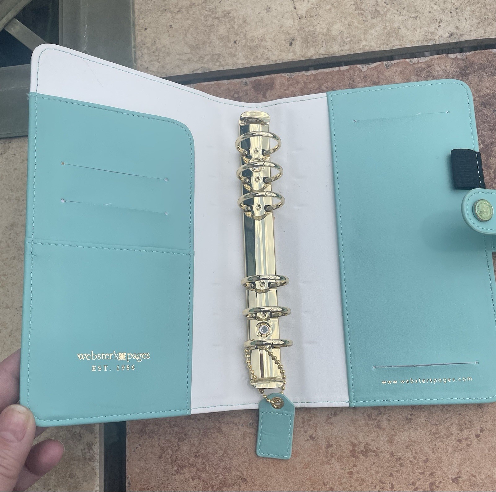 Websters Pages Personal Size Planner Binder Organizer