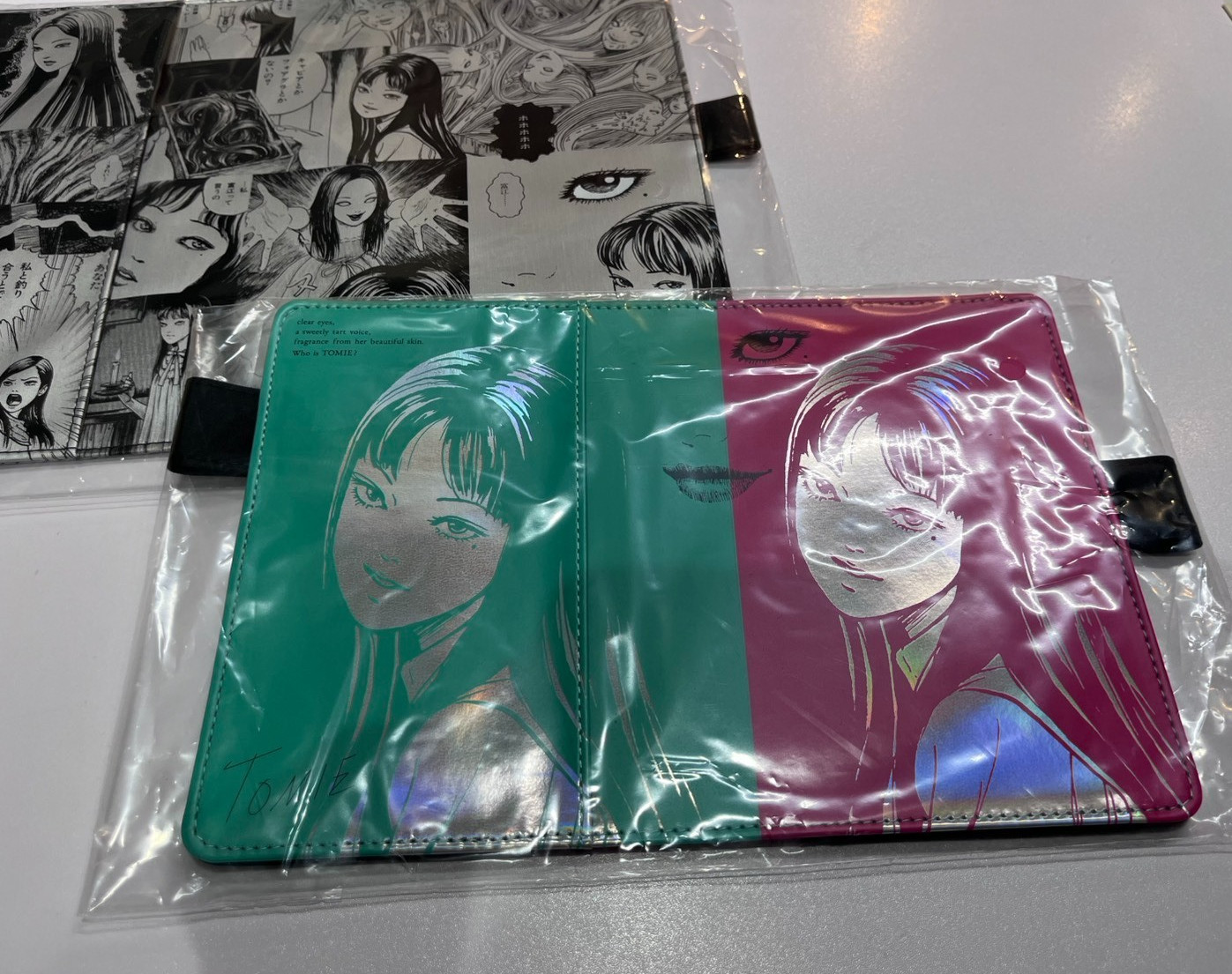 Hobonichi Techo Junji Ito Tomie A5 Cousin + A6 Smirk Cover