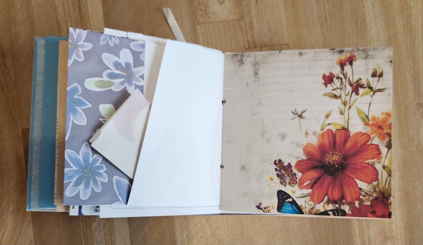 Junk journal Handmade 64 pages Colorful