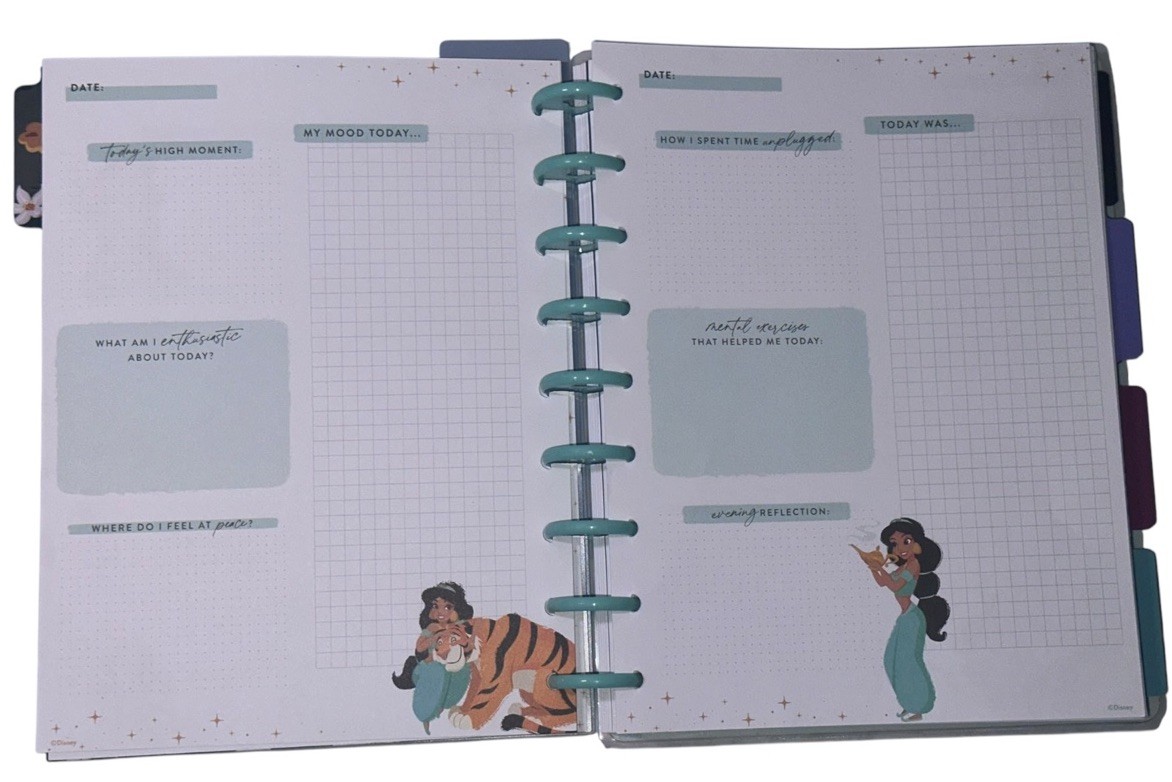 The Happy Planner Disney Princess Guided Journal So Many Adventures Waiting