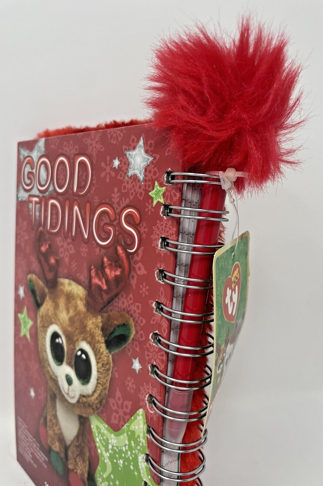 TY Beanie Boos “Alpine” Plush Journal with Pen 100 Sheets/200 Pages- 2017