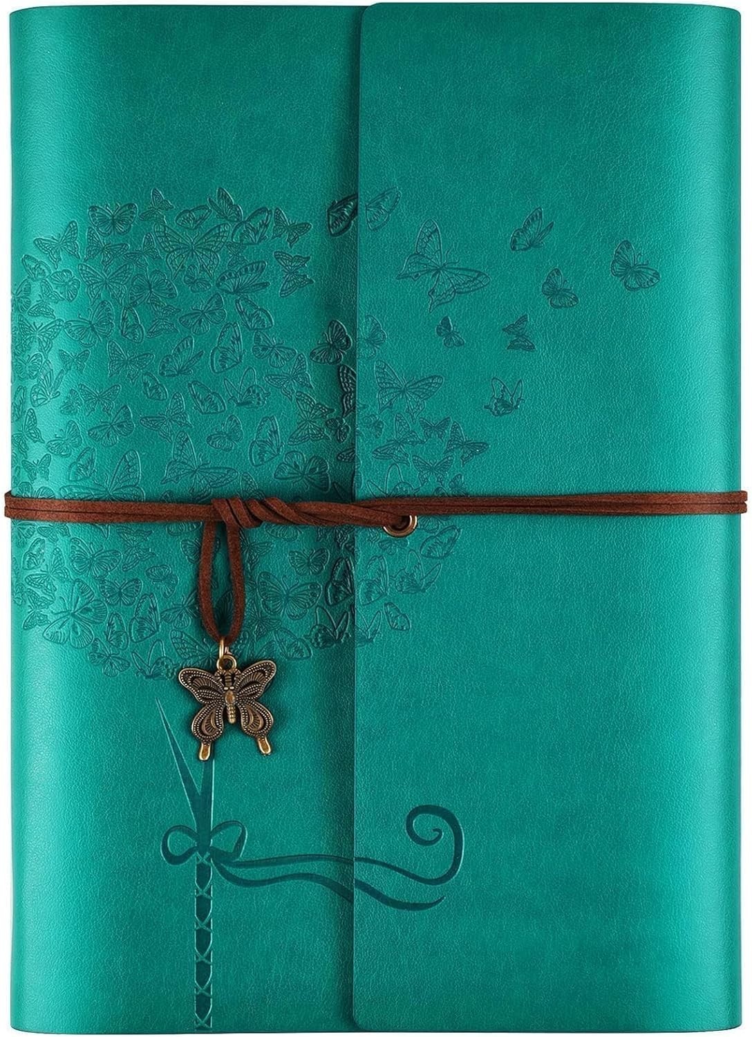 Leather Journal Notebook, Refillable Writing Journal Diary Planner，Gifts For …