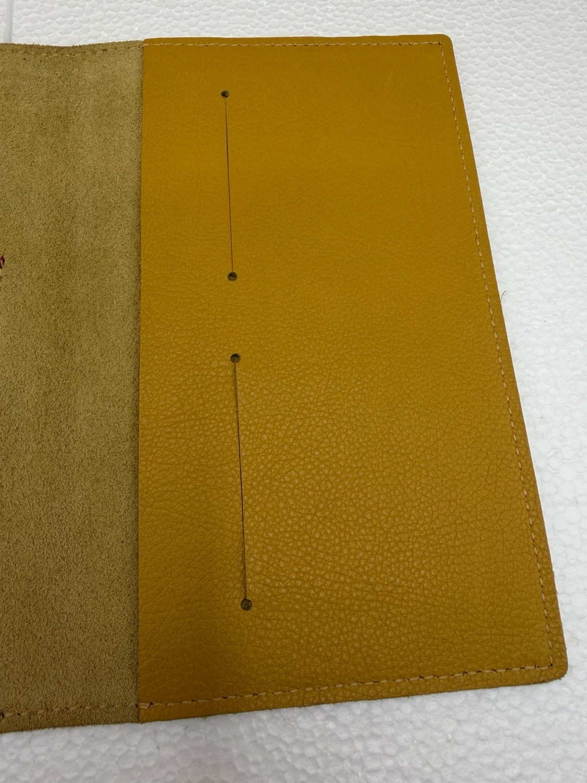 Sojourner Standard Traveler’s Notebook Mustard Yellow Leather Cover