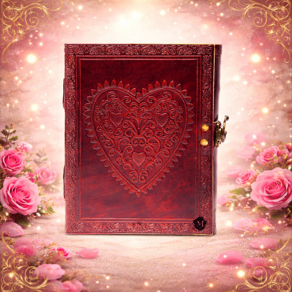 Handmade Leather Diary 6×8 Lined Paper Lock Journal Vintage Notebook|200 Pages|