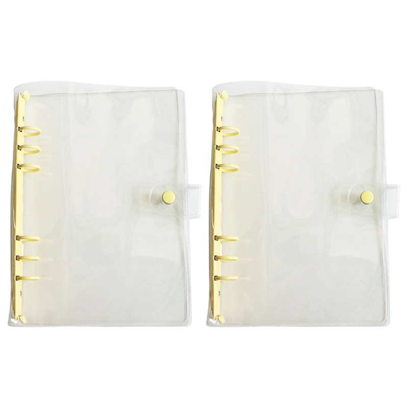Rings Binder Cover for Page Customization and Waterproof Design Planner Cover