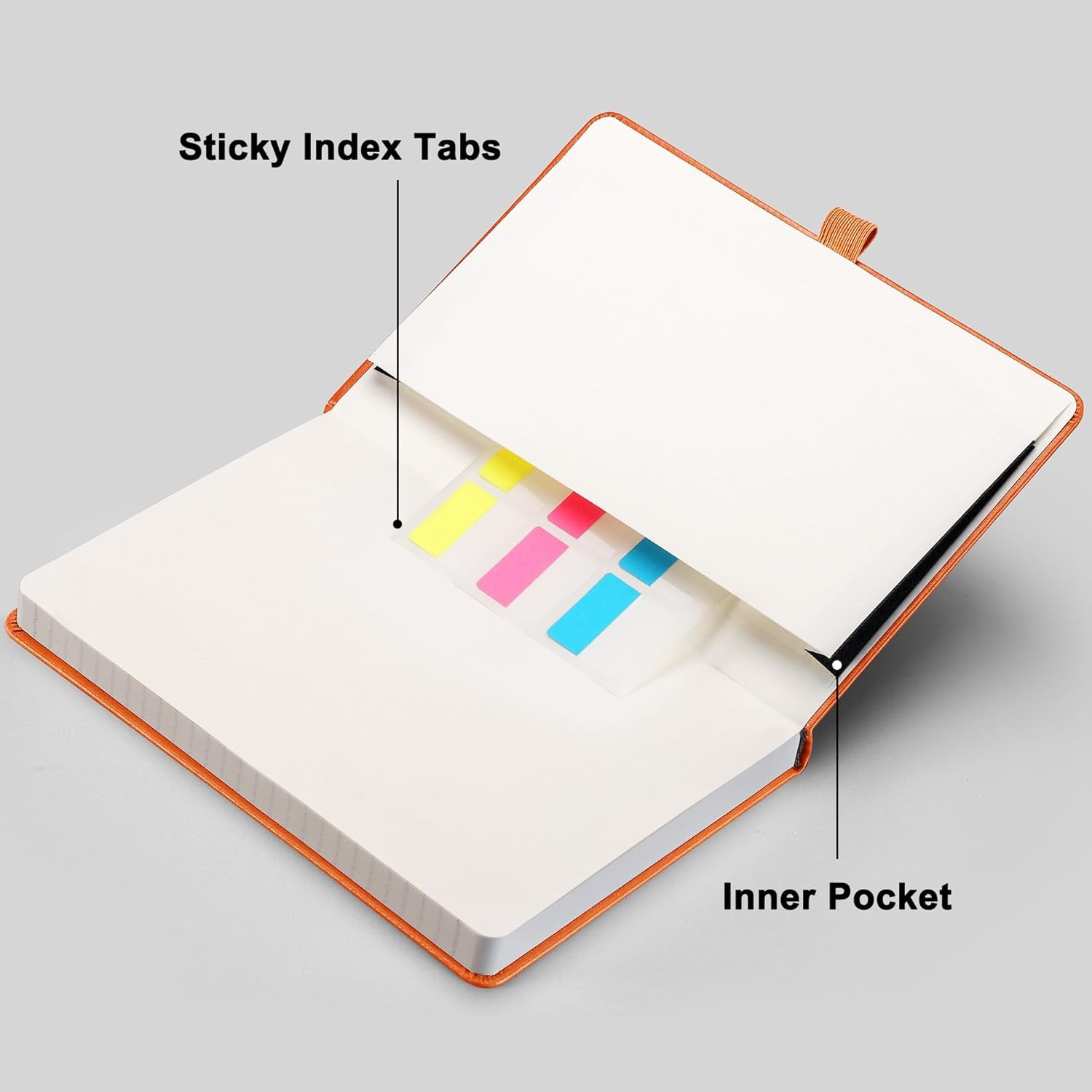 Graph Grid Paper Notebook, 192 Pages, A5 Medium Size (5.7” x 8.3”), 5 Squares